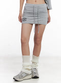 Casual "New York" Mini Skirt CL521