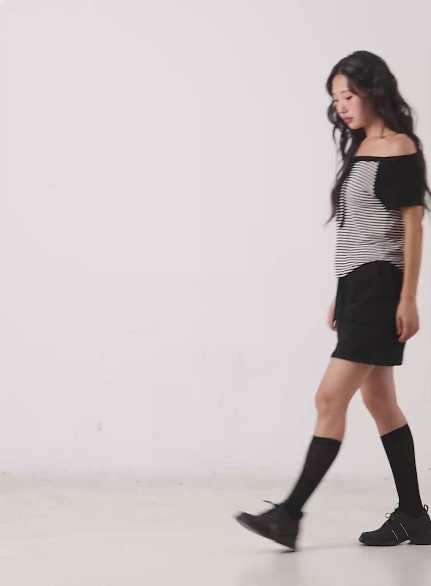 Drawstring Sweat Skirt CL518