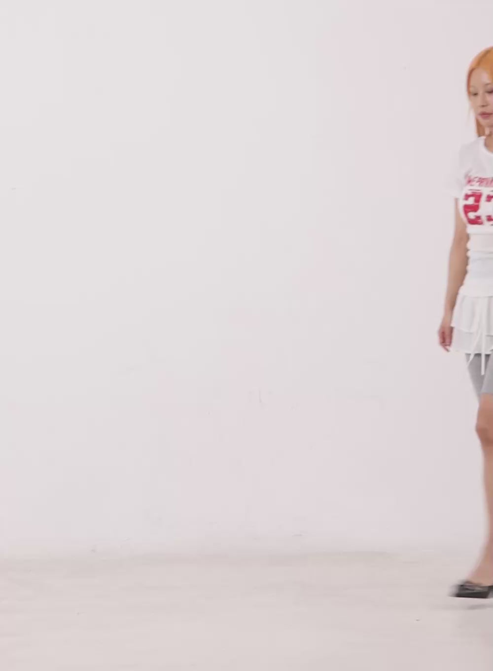 Ruffle-Layered Mini Skirt CU502